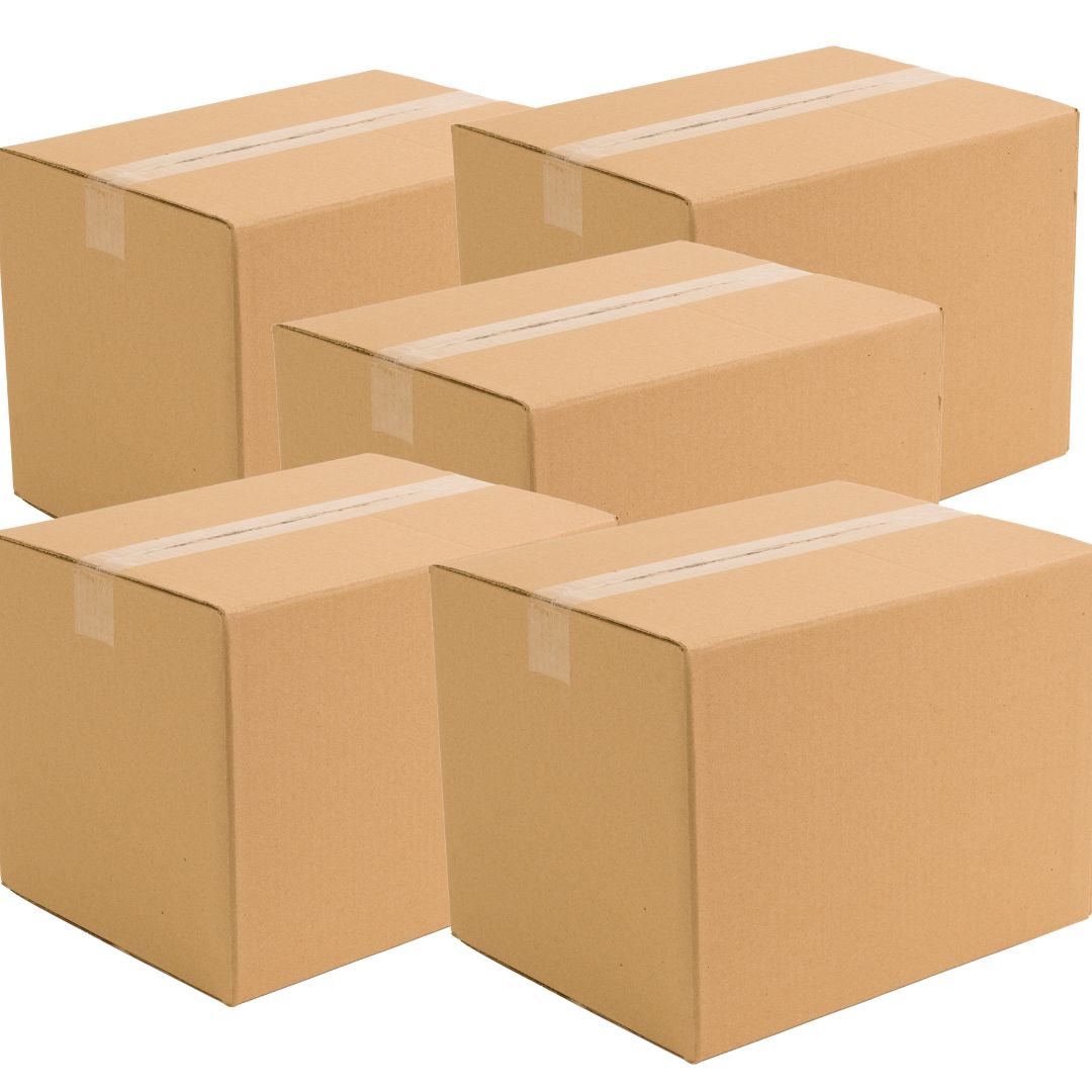 Extra Large Double Wall 60 KG 100% Recyclable Corrugated Cardboard Moving Boxes, 58 x 58 x 78, 5 ply