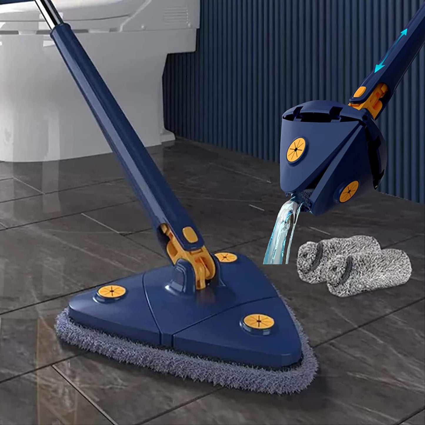 Ultra Clean 360° Rotating Adjustable Wet and Dry Mop