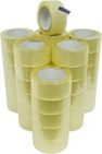 CLEAR STRONG PARCEL PACKING CLEAR TAPE CARTON BOX SEALING 2inch 36 Roll (1 Carton Box)