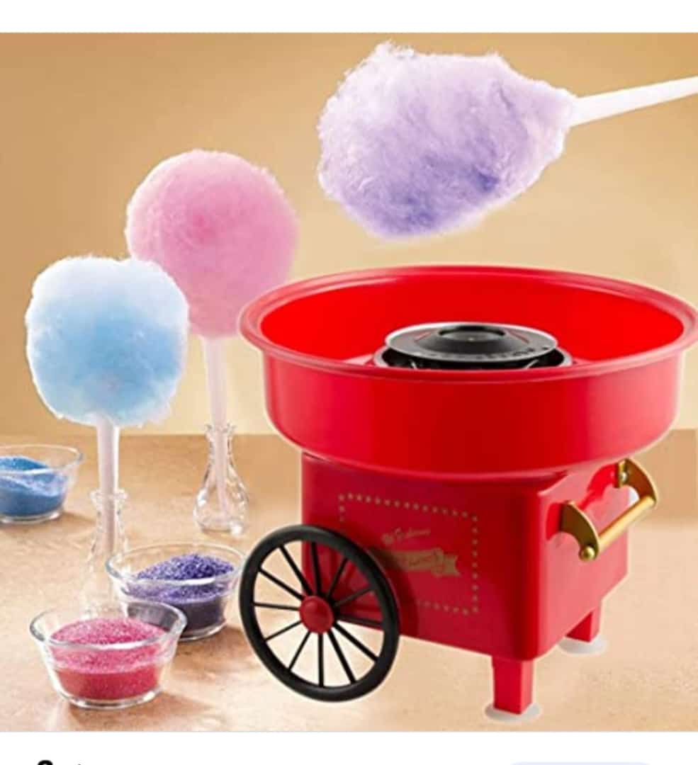 Cotton Candy Magic Machine: Create Sweet Delights at Home!