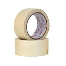 Premium High Temperature Masking Tape (24 rolls) for Painting, Labelling, Packing, for Home, Office and Workshop