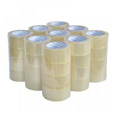 CLEAR STRONG PARCEL PACKING CLEAR TAPE CARTON BOX SEALING 2inch 36 Roll (1 Carton Box)